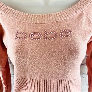 Bebe light pink shirt